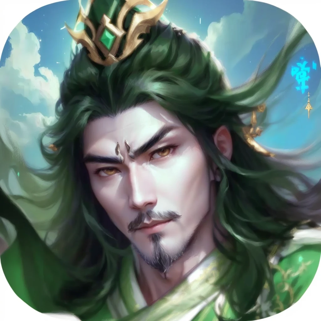 There is a number,A man wearing a crown, guan yu, xianxia hero, Inspired by Huang Shen, heise jinyao, zhao yun, bian lian, Avatar pictures, Inspired by Guillaume, inspired by Du Jin, inspired by Guan Daosheng, inspired by Fan Kuan, Inspired by Li Kan, Inspired by Pu Hua,Young men
