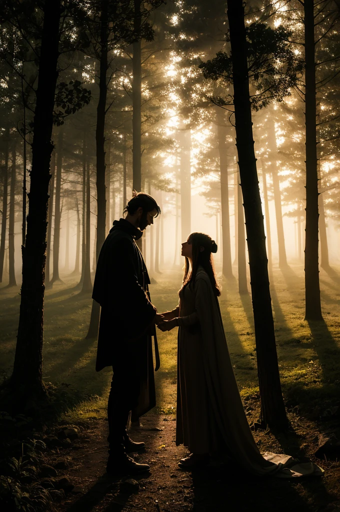 In the silence of the shadows, a shy light shines, igniting forgotten hopes, as the wind whispers ancient secrets to the listening ears of the night.