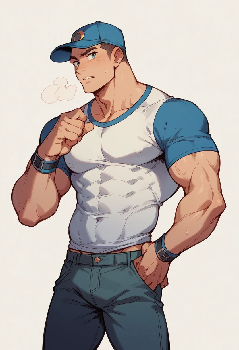 Boy in hip hop style cap