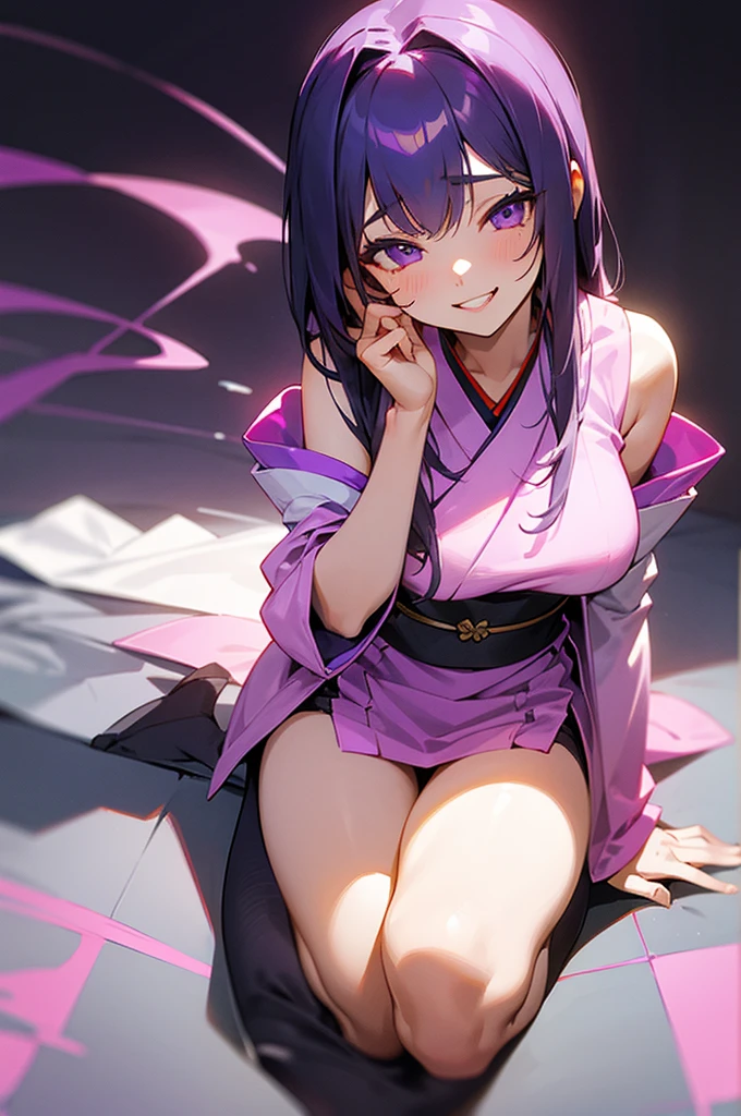Girl 24 yrs, shoulder length hair, purple pink, bangs, smile, orgasm, White teeth, clean eyes, beautiful, sweet, Japanese ethnicity, waiters, , sitting pose, open your thighs, kneel, masturbation, labiaed vagina, lubrication mucus, crowded location.