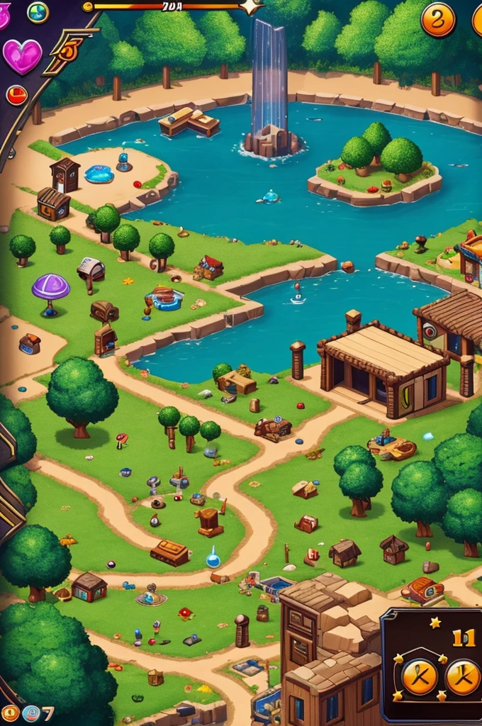 The Geymer world with games and entertainment