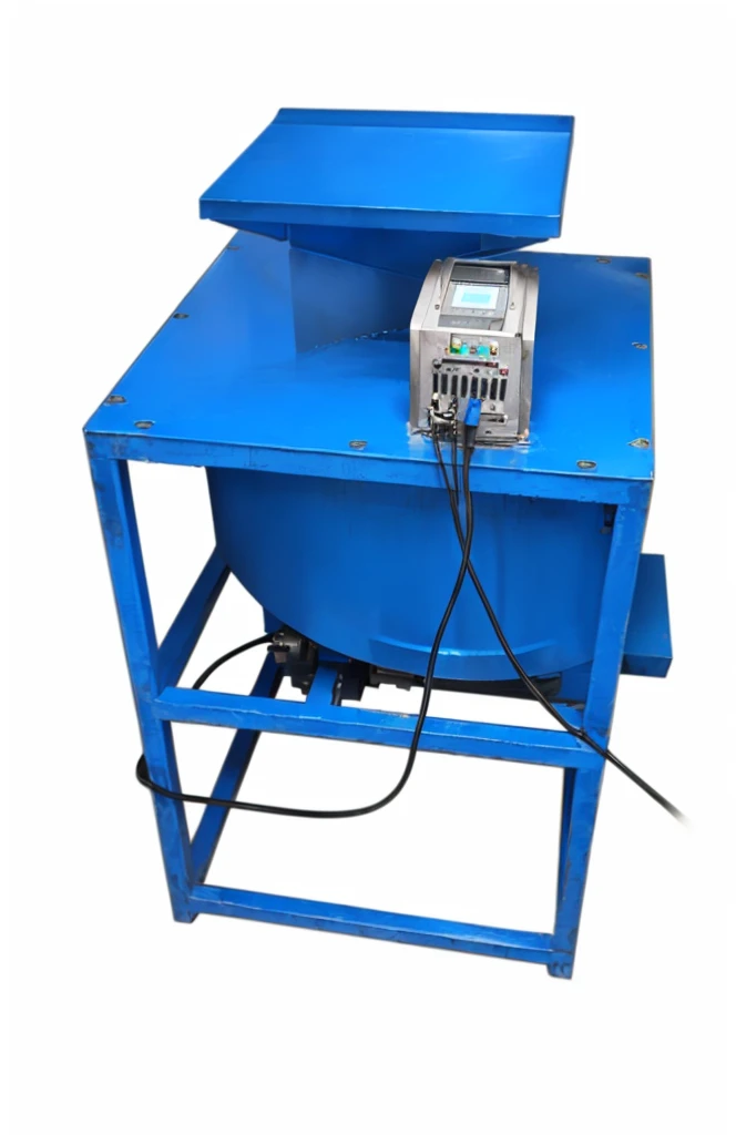 there is a blue machine that is sitting on a wooden box, machine, manual, version 3, full device, description, blue, product introduction photo, gif, an beautiful, instagram post, a beautiful, ad image, high qualitt, diy, high qualit, professionally assembled, high quality product image”, waste processing machinery, by Juan O'Gorman, a new