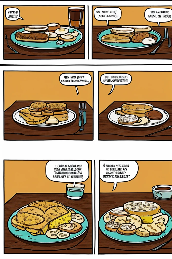 Short comic about poor nutrition