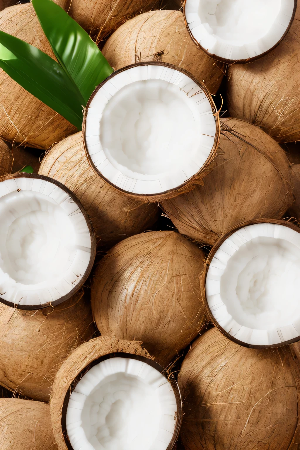 Coconut background