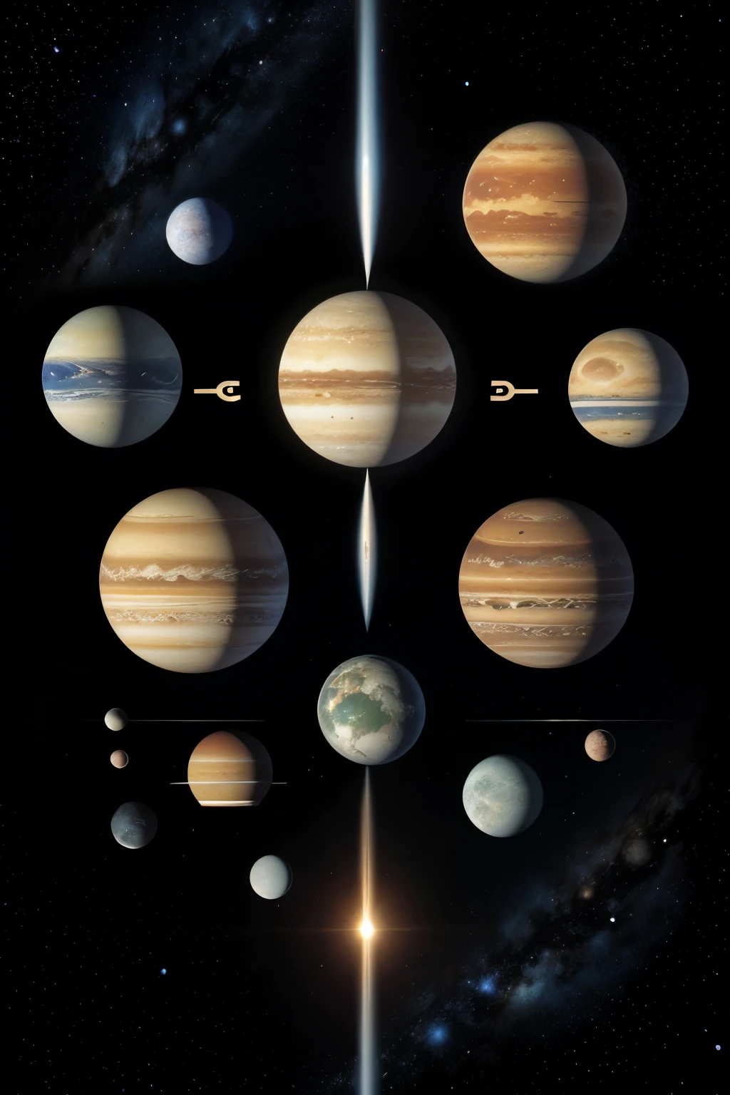 Planets around a question mark