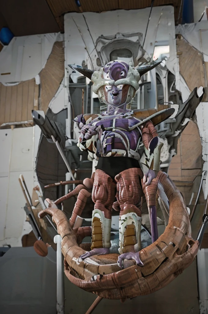 (masterpiece, best quality), 1girl, frieza