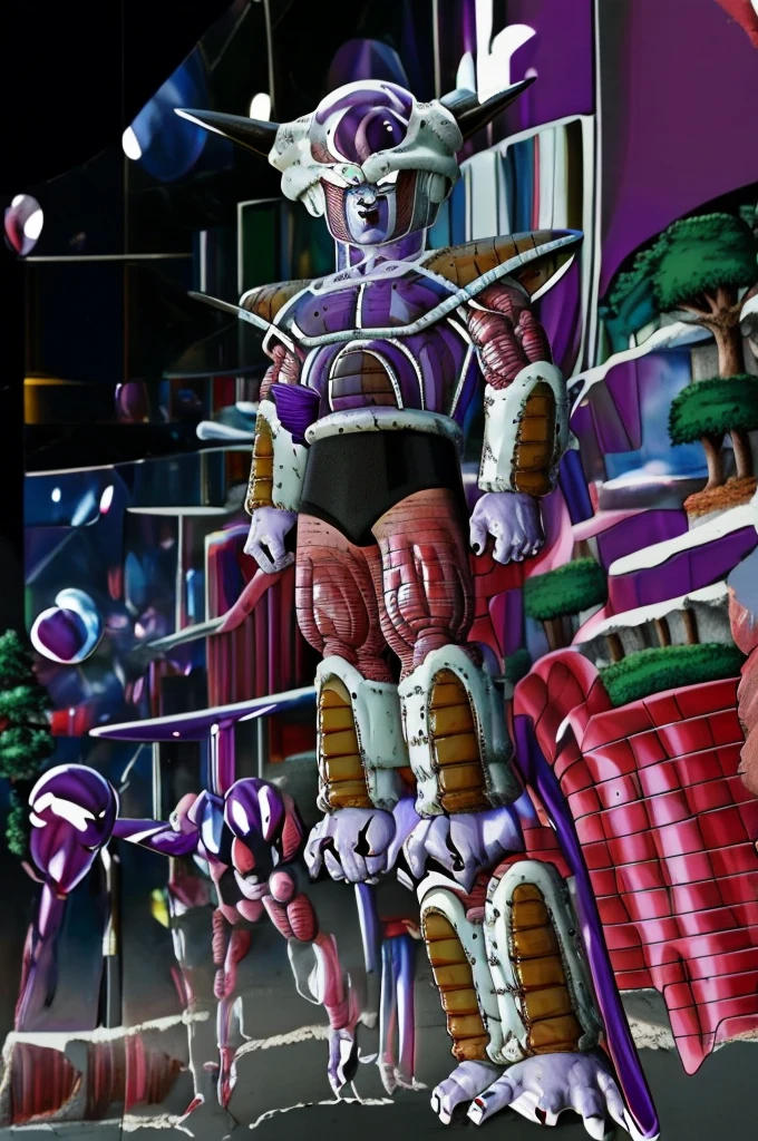 (masterpiece, best quality), 1girl, frieza
