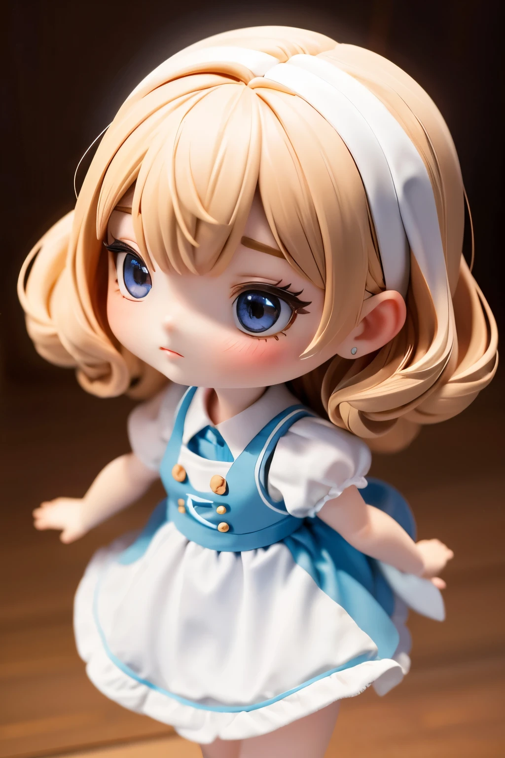 Super cute girl 3D drawing,adolable,mini sence,Small,Figure girl
