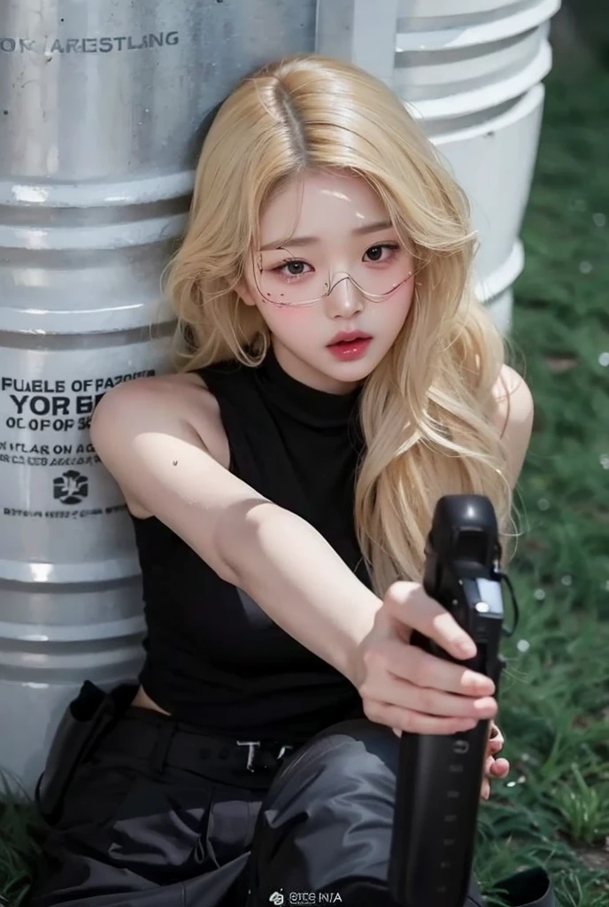 Wonyoung from IVE face, foto realista, ultra HD, 8k, big juicy lips