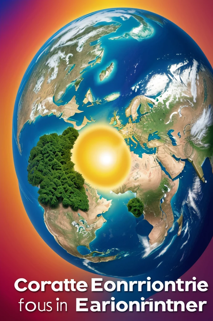 Create an image for a cover of a podcast in favor of caring for the environment called "planet in debate"