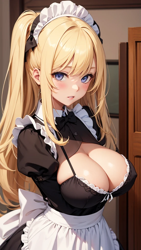 Animal Maid Cute Girls Blonde Big Breasts Group of 3