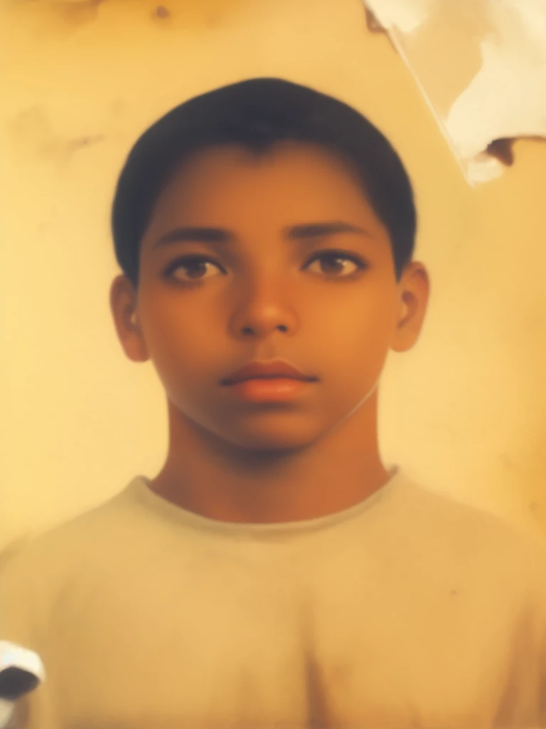 The boy in the photograph is Júlio code the photo was taken in 1999 in the first semester I need to transform this photograph into a cartoon style drawing in a watercolor style, do you think this is possible??