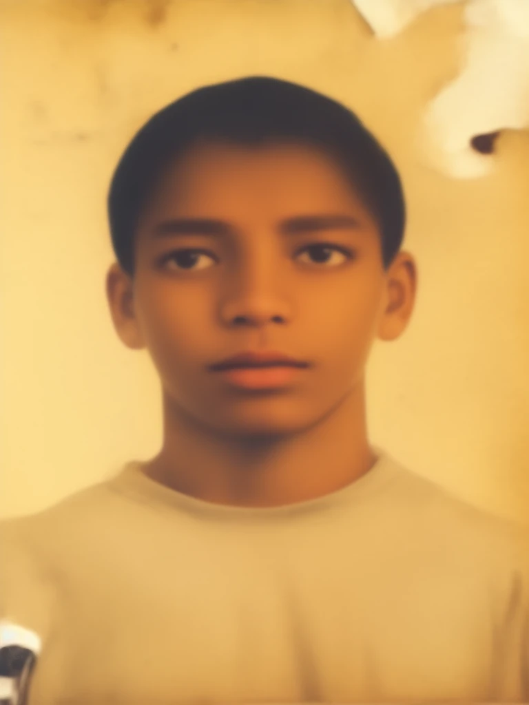 The boy in the photograph is Júlio code the photo was taken in 1999 in the first semester I need to transform this photograph into a cartoon style drawing in a watercolor style, do you think this is possible??