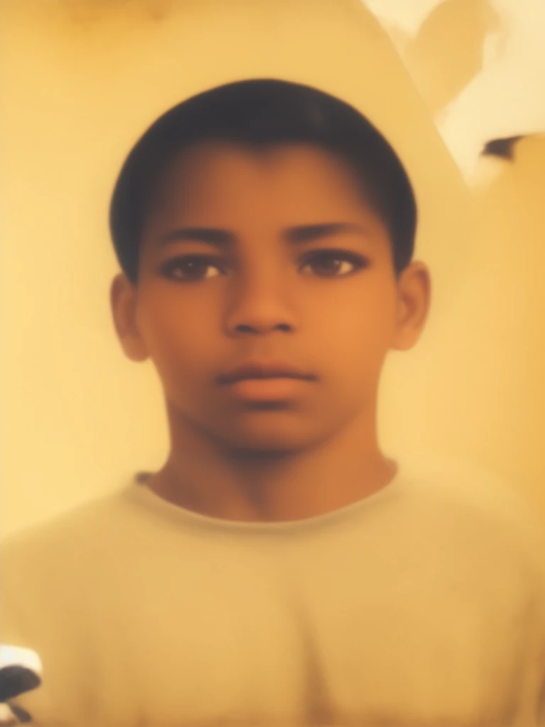 The boy in the photograph is Júlio code the photo was taken in 1999 in the first semester I need to transform this photograph into a cartoon style drawing in a watercolor style, do you think this is possible??