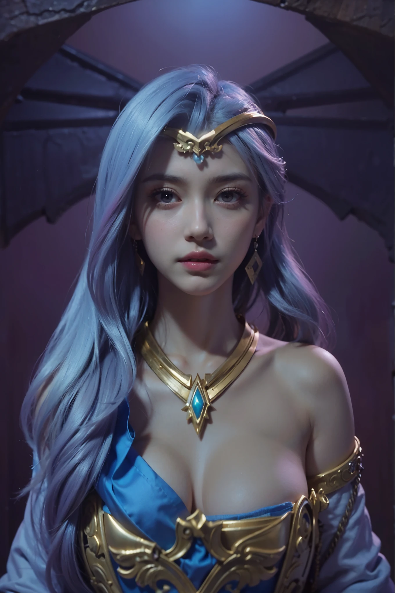 a close up of a 4 girls  ,pink hair , big booobs ,  shadowbringers cinematic, 4 k detail fantasy, a beautiful fantasy empress, game cg, xianxia fantasy, xianxia hero, 2. 5 d cgi anime fantasy artwork, cinematic goddess close shot, ruan jia and artgerm, wow 4 k detail fantasy, hyper-detailed fantasy character, high definition, hyper- detailed,perfect, fantastic, detailed facial and body skin texture, detailed vagina (pussy), detailed eyes .