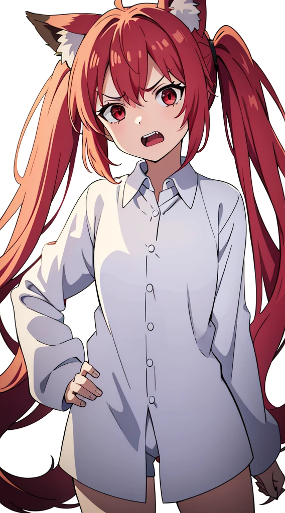 (masterpiece, best quality:1.2), highres, anime screencap, anime coloring, 1girl, solo, tears, scared,
natsume iroha, red hair, small breasts,
(Open white shirt, disheveled black bra),
lying on bed, on back,armpits, (trembling body:1.4), (sweat:1.2),
day, looking at viewer, portrait, (close-up face:1.2), upper body, open mouth, (Nose Blush:1.2), full-face blush, heart-shaped pupils, empty eyes, blank eyes, Perfect figure, Arched back, , , orgasm, afterglow, erotic smile, torogao