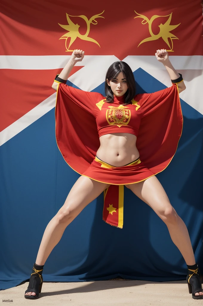 Flag of Spain with the name "xpanhol"