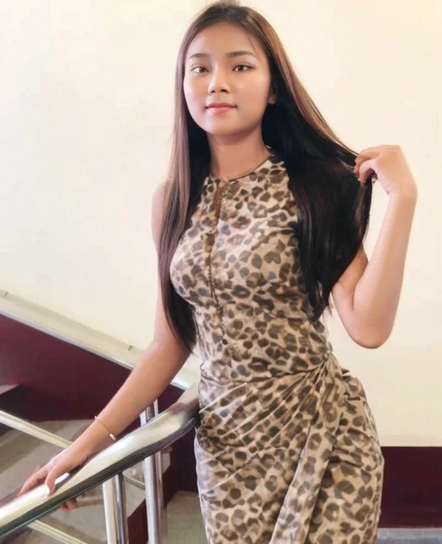 Myanmar girl beautiful full body 3d HD 