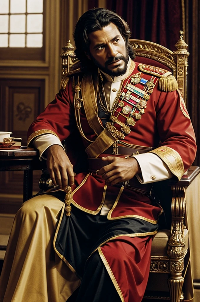 There used to be a king in a country