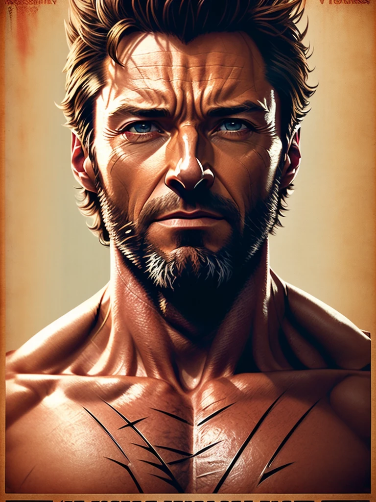 Hugh Jackman as wolverine, vhs effect, (poster:1.6), poster on wall, nostalgia, movie poster, portrait, close up
(skin texture), intricately detailed, fine details, hyperdetailed, raytracing, subsurface scattering, diffused soft lighting, shallow depth of field, by (Oliver Wetter)