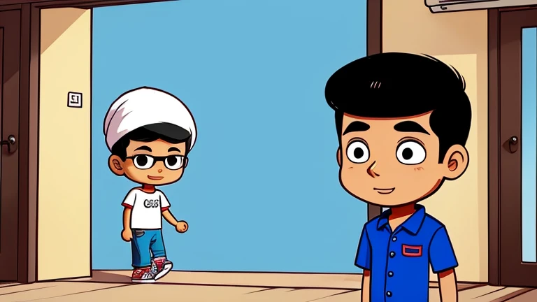 After saying this Sohan leaves from there. His mother calls out to him to stop him but Sohan does not stop. Sohan leaves the house cartoon