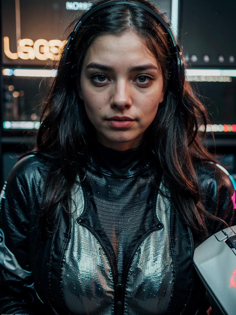 a beautiful female gamer, 1girl, beautiful detailed eyes, beautiful detailed lips, extremely detailed face and portrait, long eyelashes, professional gaming setup, gaming chair, gaming headset, gaming mouse, gaming keyboard, rgb lights, neon lights, digital art, cinematic lighting, colorful, vibrant colors, 8k, high resolution, hyper detailed, photorealistic, sharp focus, physically-based rendering, extremely detailed, masterpiece, digital painting