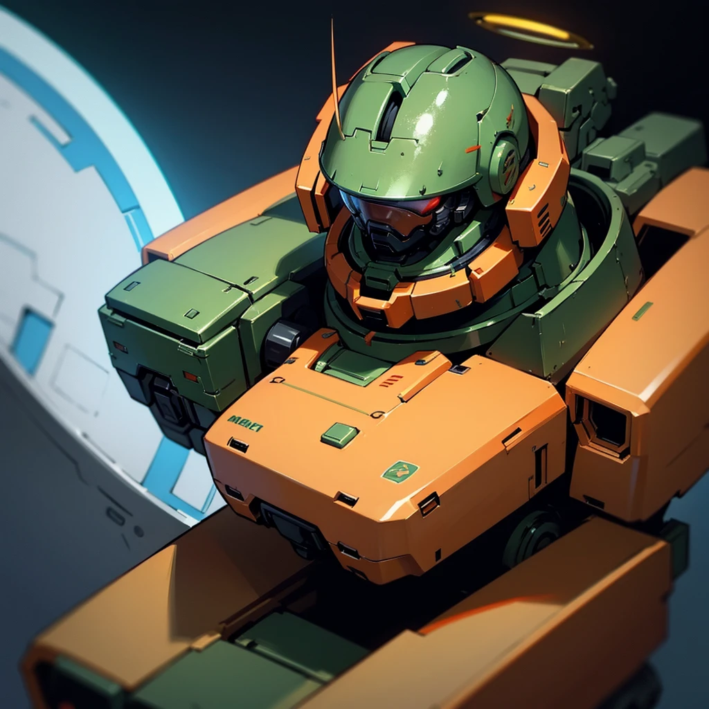 Masterchief from Halo as a space marine from warhammer 40k