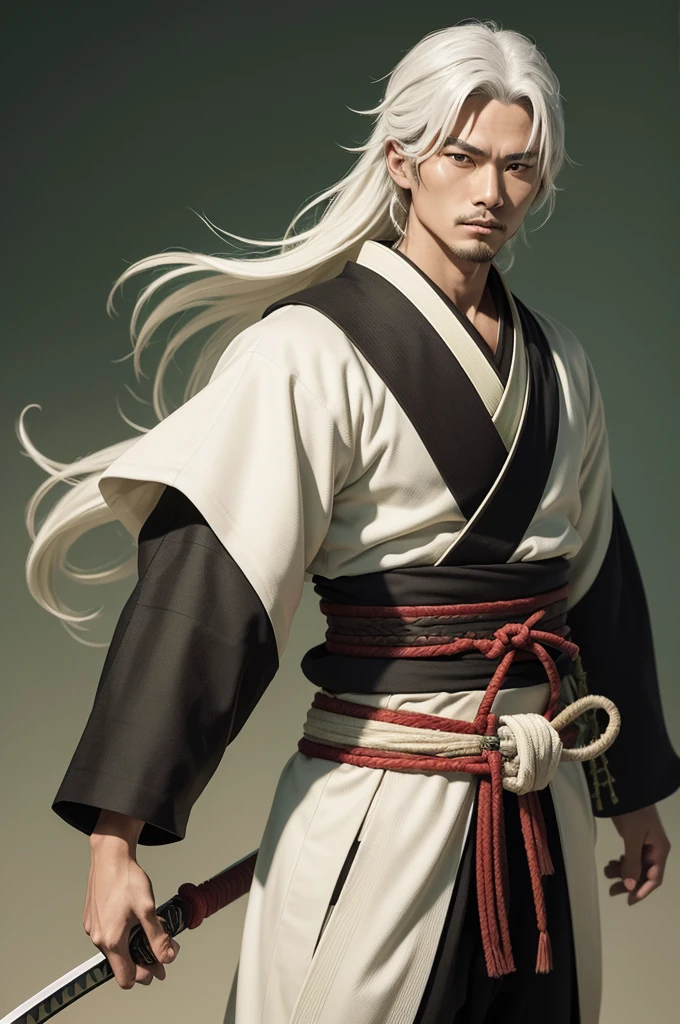 GGojo Satoru is a tall and slender character., with long white hair and light blue eyes that can be seen through the blindfold he always wears over his eyes. His personality is generally frivolous and relaxed., but when he gets angry or concentrated, his gaze becomes penetrating, and his smile turns into a threatening mouthful. When he is fighting, seems absolutely ruthless and lethal.