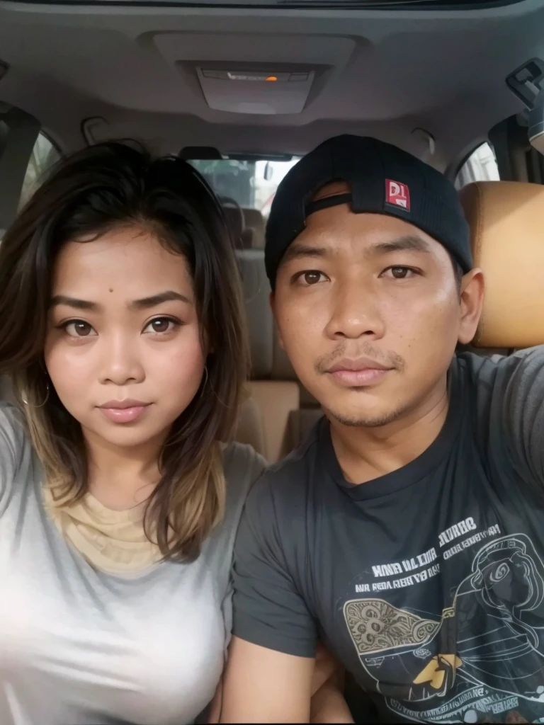 indonesia fat woman and man, (plump woman)