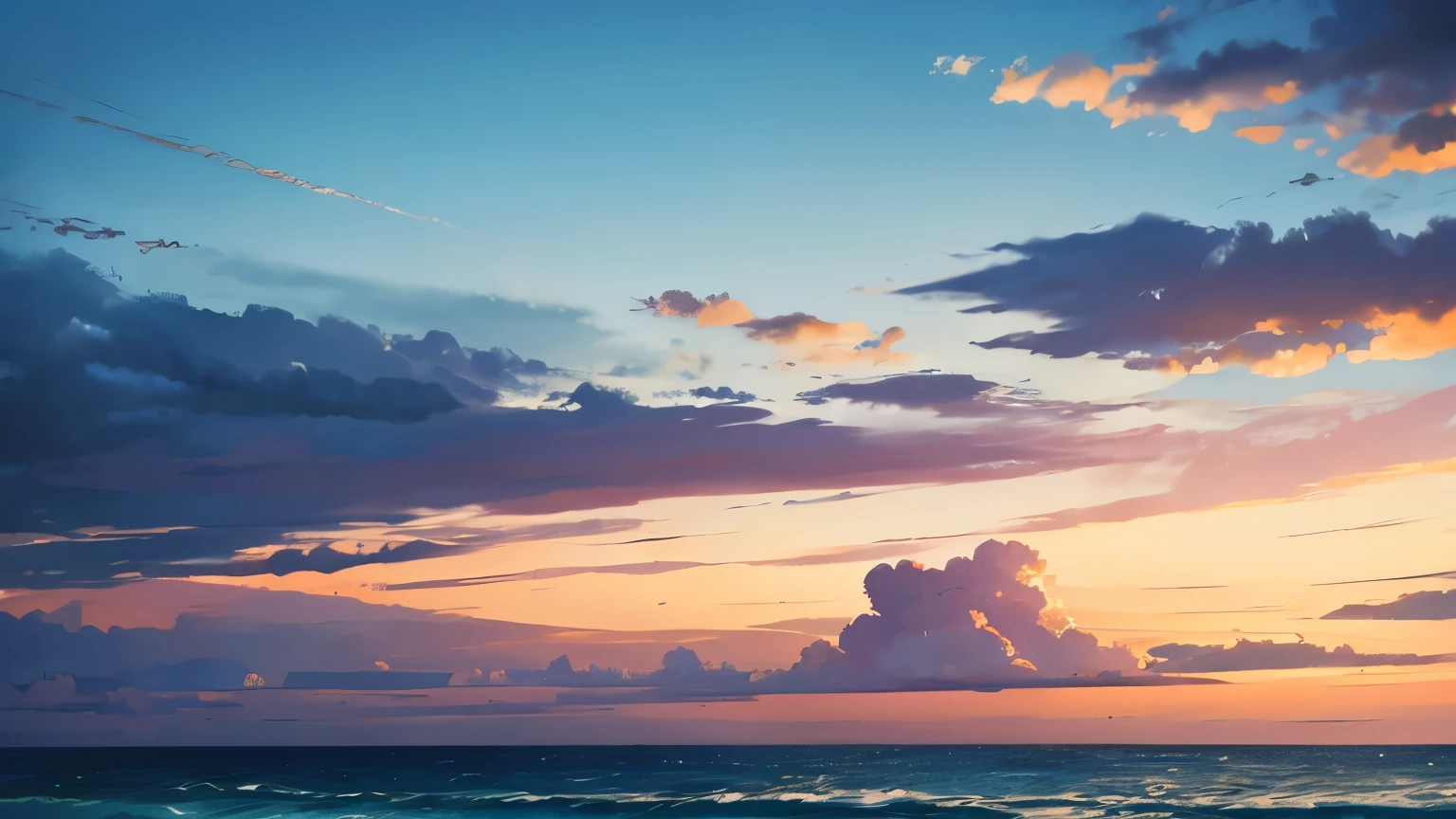 Sky，Sea