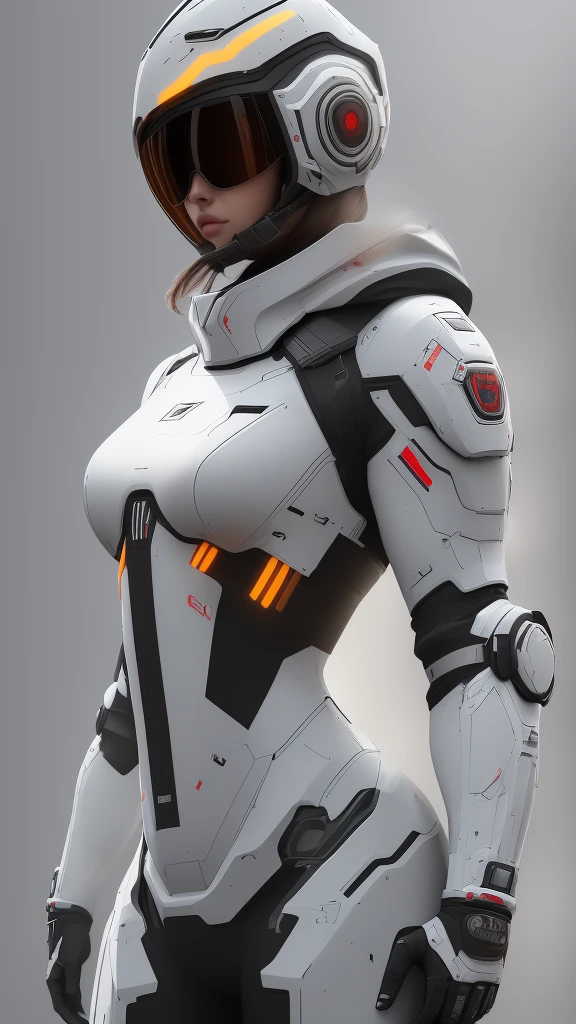 1girl, detailed futuristic armor, (best quality, 4k, 8k, highres, masterpiece:1.2), ultra-detailed, (realistic, photorealistic, photo-realistic:1.37), intricate led visor helmet, dynamic pose, dramatic lighting, cinematic angle, vibrant colors, science fiction, concept art