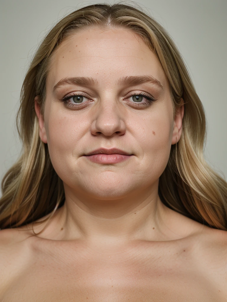 1girl, photorealistic, realistic, photo of a Czech woman, sexy chubby, (chubby), (ugly face:1.1), middle age, blonde hair, long hair, a 45-year-old woman, body of 45-year-old woman, wrinkles on her face and body