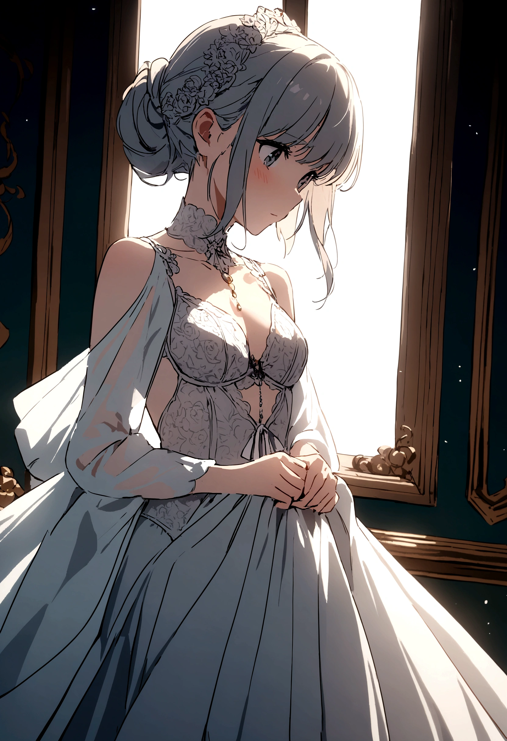 I want a girl with lingerie