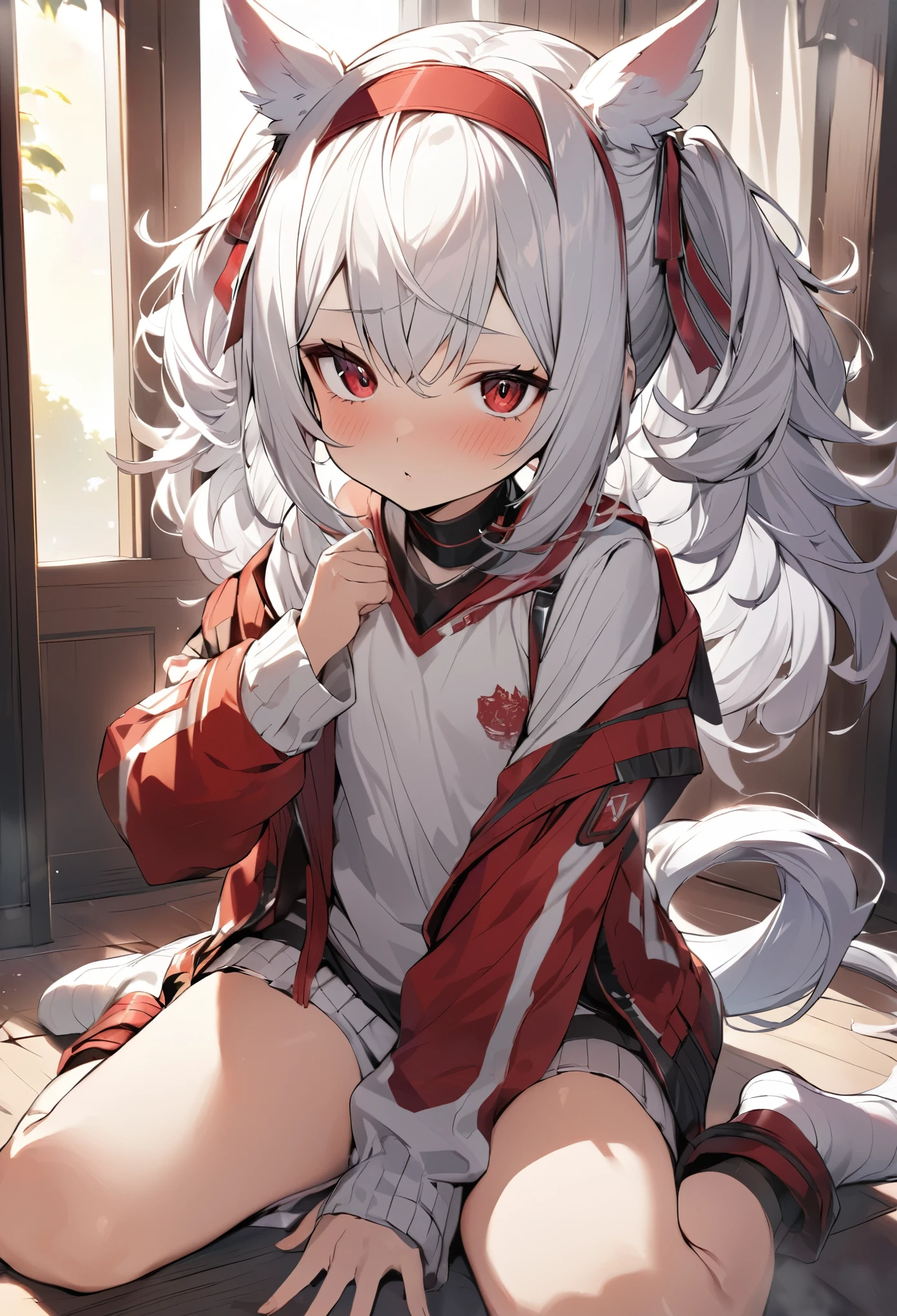 （（masterpiece：1.4，The best quality at its best））+，（Hyper Detail）+，（Very fine eye）+，（winged ears：1.5）， （Cute Girls），15 years old，（Dark red eyes：1.15），Long white hair，Dual Horsetail，Bushy hair，Red Hairband（wariza：1.2），Pale-skinned，Let&#39;s think seriously，smile，Bloods，Bloodstain （She&#39;s wearing conservative blue., Red and black dress，Red pattern，Full of fluffiness：1.5），（Black gloves：1.4）Long sleeves，Pearl Necklace，Black Earring People，Sangolengua，Gemstone Jewelry，Sea of fish and trees，White witch hat，conch shell headdress，Blue Lips，School of fish，Fish bone decoration，put your hands behind your back，Turn your head forward， （Fishtail：1.1）， （Dawn Light：1.2）， （Dark black and white：1.16），（Depth of written boundary：1.4）Intricate details，Mixing colors，detailed route，wonderful,Super Detail,The content is very detailed,(High contrast:1.11),Wind,wonderful胸の谷間,Beautiful Eyes,Messy Hair,(Best lighting，Extremely delicate and beautiful), ((Cinema Lighting)), (View from the side:1.3)，8K,masterpiece，The best quality at its best，Movie stills，1 plump girl，Floating in the sky，絡み合うcloud，cloud，（Cleavage close-up：1.1），bright，Cheerfulness，interesting，Gentle soft lighting，（Bauhaus，shape，line engineering，Abstract：1.1）Official Art， ユニティ 8K 壁紙， Super detailed， Beautiful and beautiful， masterpiece， The best quality at its best， （Dynamic Angle：1.4），ロマンチック Depth of written boundary エキゾチック_dance，Perfect NwsjMajic，（masterpiece，Highest quality，The best quality at its best，Official Art，Beauty and aesthetics：1.2），The content is very detailed，Rich colors，Best details，
