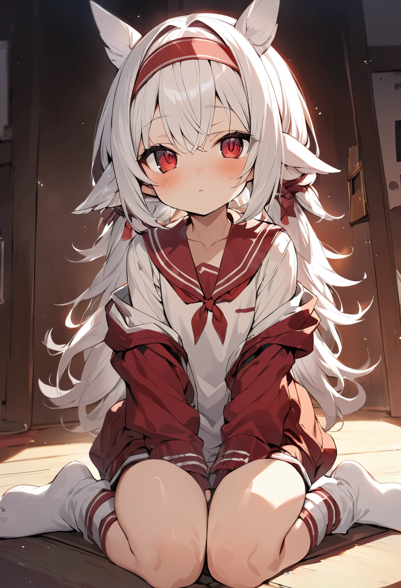 （（masterpiece：1.4，The best quality at its best））+，（Hyper Detail）+，（Very fine eye）+，（winged ears：1.5）， （Cute Girls），，（Dark red eyes：1.15），Long white hair，Dual Horsetail，Bushy hair，Red Hairband（wariza：1.2），Pale-skinned，Let&#39;s think seriously，smile，Bloods，Bloodstain （She&#39;s wearing conservative blue., Red and black dress，Red pattern，Full of fluffiness：1.5），（Black gloves：1.4）Long sleeves，Pearl Necklace，Black Earring People，Sangolengua，Gemstone Jewelry，Sea of fish and trees，White witch hat，conch shell headdress，Blue Lips，School of fish，Fish bone decoration，put your hands behind your back，Turn your head forward， （Fishtail：1.1）， （Dawn Light：1.2）， （Dark black and white：1.16），（Depth of written boundary：1.4）Intricate details，Mixing colors，detailed route，wonderful,Super Detail,The content is very detailed,(High contrast:1.11),Wind,wonderful胸の谷間,Beautiful Eyes,Messy Hair,(Best lighting，Extremely delicate and beautiful), ((Cinema Lighting)), (View from the side:1.3)，8K,masterpiece，The best quality at its best，Movie stills，1 plump girl，Floating in the sky，絡み合うcloud，cloud，（Cleavage close-up：1.1），bright，Cheerfulness，interesting，Gentle soft lighting，（Bauhaus，shape，line engineering，Abstract：1.1）Official Art， ユニティ 8K 壁紙， Super detailed， Beautiful and beautiful， masterpiece， The best quality at its best， （Dynamic Angle：1.4），ロマンチック Depth of written boundary エキゾチック_dance，Perfect NwsjMajic，（masterpiece，Highest quality，The best quality at its best，Official Art，Beauty and aesthetics：1.2），The content is very detailed，Rich colors，Best details，
