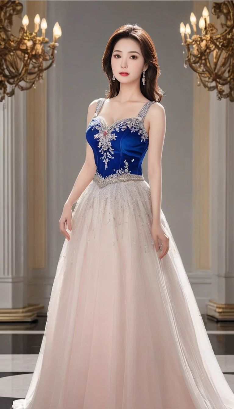 masterpiece,highest quality,higher rank,(Woman's transformation_woman:1),(naked:1.3), (35歳のfemale knight:1.3),、big and full breasts Big big cleavage ,hyper real,In a battlefield in medieval Europe,Beautiful smile、British woman、Delicate skin texture to the smallest detail、detailed blue eyes (very big big)、(Beautiful middle-aged woman)、(Fluffy long blonde hair)、Dense and dense skin texture、(((very big big)))、female knight、(((Big big cleavage)))、Richly decorated golden armor、Long gold boots with fancy decorations、Solid gold and jewelry necklaces and collars、Large gold earrings、red lips、(((wears luxurious golden armor)))、Golden Long Globe、((she has a fancy long sword))、The sword is decorated with flashy decorations........................、((The blade is crimson))、(female knight)、(battlefield)、