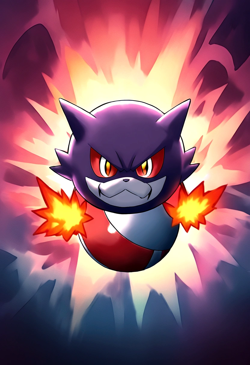 Graffiti style Gengar wallpaper Poké Ball