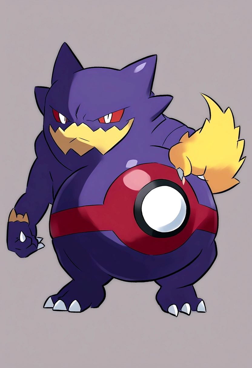 Graffiti style Gengar wallpaper Poké Ball
