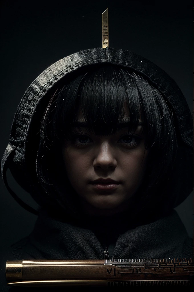 A kingdom with a dark background and in the middle of the image is written the ruler in anime style