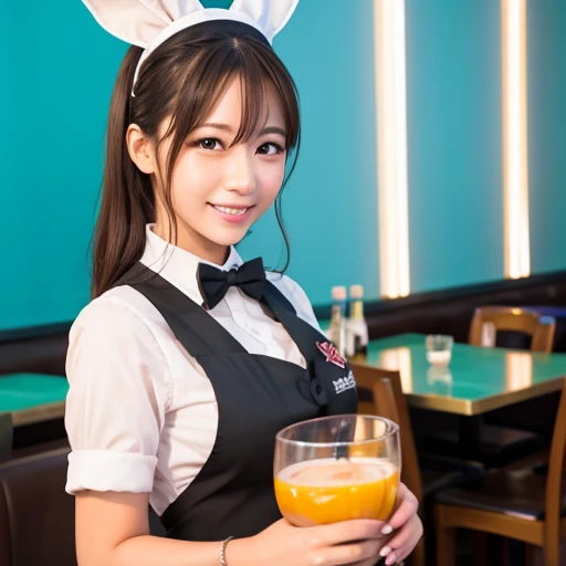 Bunny girl restaurant waitress