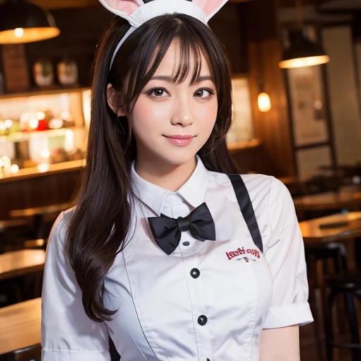 Bunny girl restaurant waitress