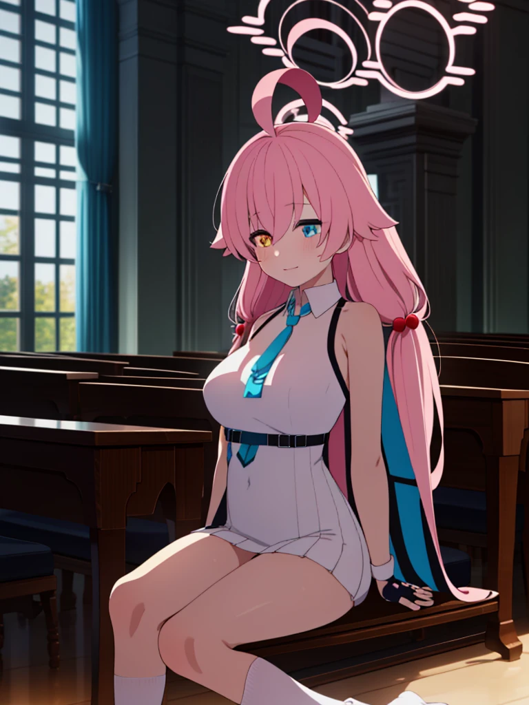 A girl,Long hair, Bangs, Pink Hair, Hair ween the eyes, s eyes,蓝色s eyes:(1.5), (Large Breasts:1.2),
rest 锁骨, Wedding dress,veil,wedding,White Dress,Flowers,The skirt is broken,White socks,Tights,White knee socks,
Looking at the audience, whole body,
indoors, church,permanent,permanent,
rest (masterpiece:1.2), best quality, high resolution, Unity 8K wallpaper, (illustration:0.8), (美丽细致s eyes:1.6), Extremely detailed face, Perfect lighting, Extremely detailed CG, (Perfect hands, Perfect anatomical structure),