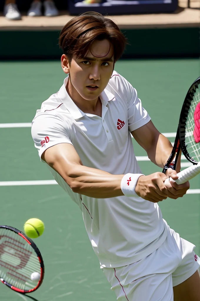 Jung Hoseok tennis