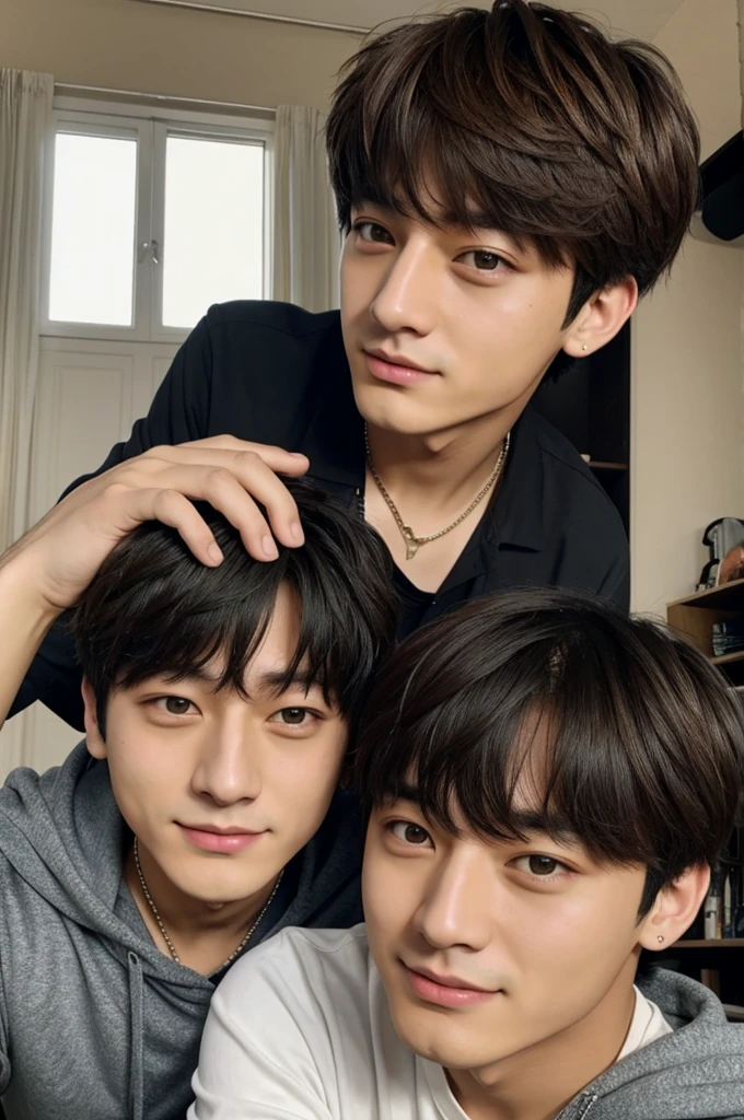 jungkook con chica
