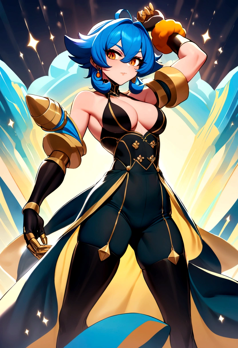 Colette de brawl stars com os seios para fora