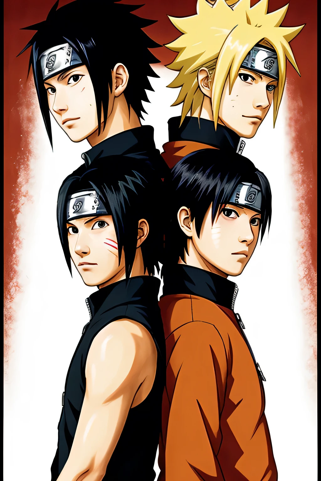 The  of Naruto and Sasuke