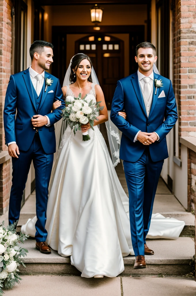 bride and groom wedding