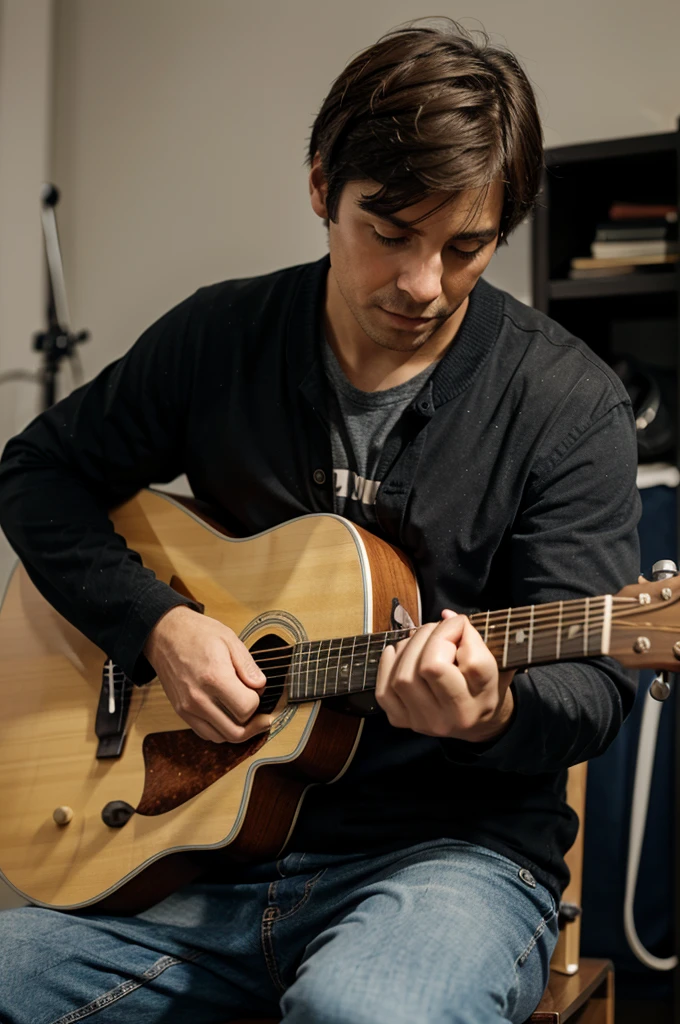 Man playing guitar