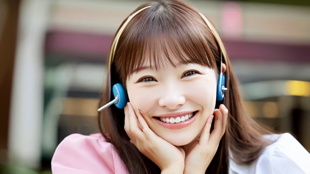 Customer Service、woman、smile、guidance