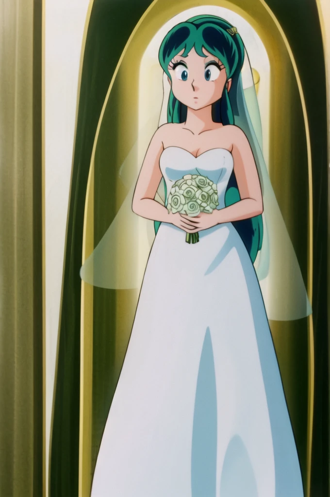 lum,Wedding Dress, high quality masterpiece